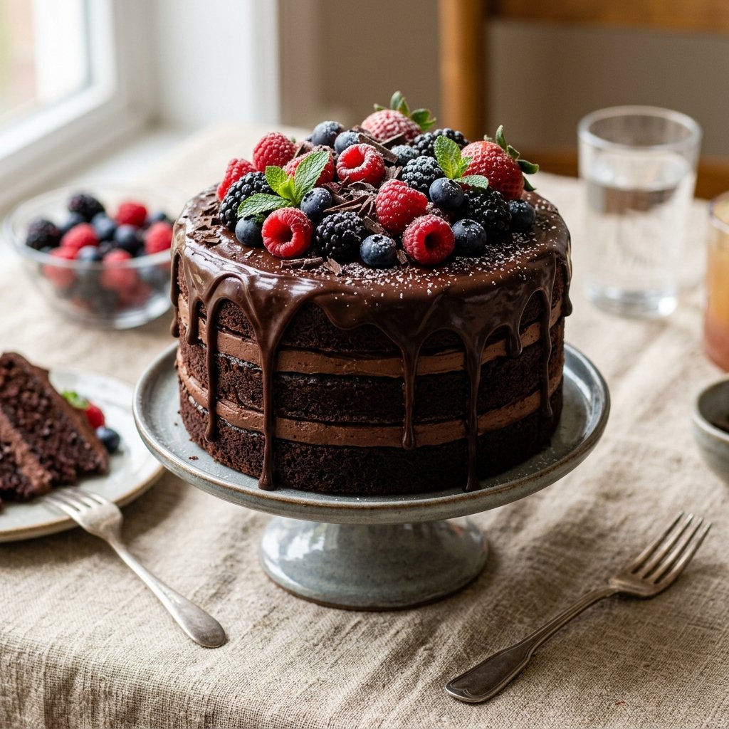 Bolo Chocolate Ganache Supremo
